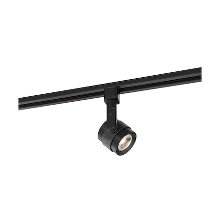 Nuvo Fixture, Track Head, LED, 12W, 120V, Piston Head, Black TH495